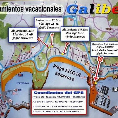 Lima-Galibel Apartment Sanxenxo Ngoại thất bức ảnh